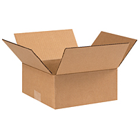 20126 20 In. X 12 In. X 6 In. Flat Corrugated Boxes- 25