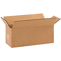 481212 48 in. x 12 in. x 12 in. Long Corrugated Boxes- 10