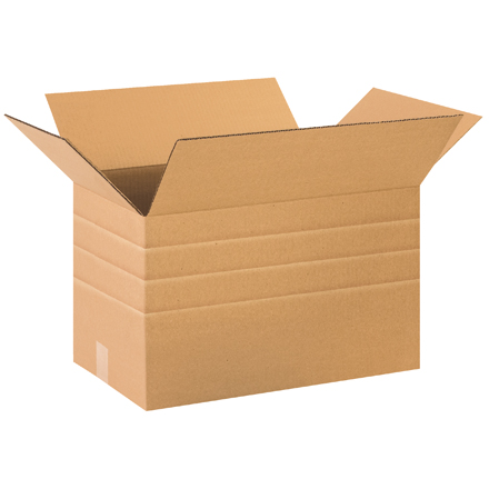 MD201212 20 in. x 12 in. x 12 in. Multi-Depth Corrugated Boxes- 20