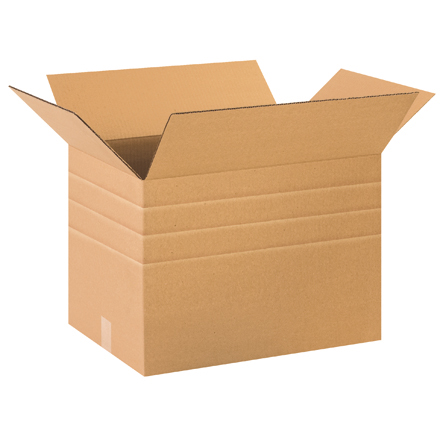 MD201414 20 in. x 14 in. x 14 in. Multi-Depth Corrugated Boxes- 15