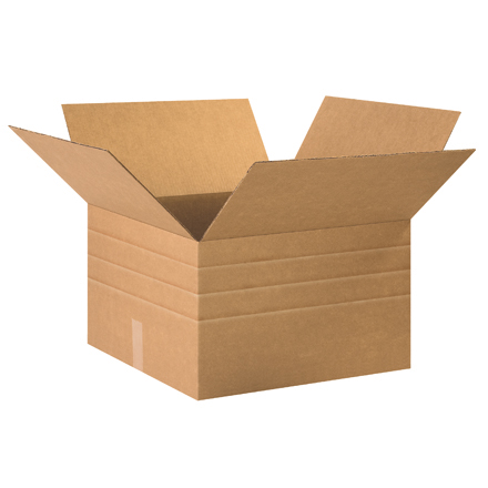 MD202012 20 in. x 20 in. x 12 in. Multi-Depth Corrugated Boxes- 15