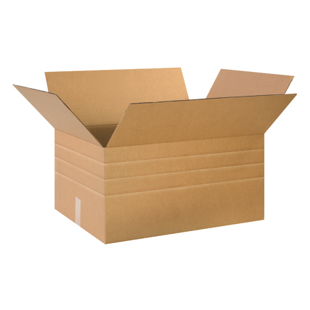 MD241812 24 in. x 18 in. x 12 in. Multi-Depth Corrugated Boxes- 10