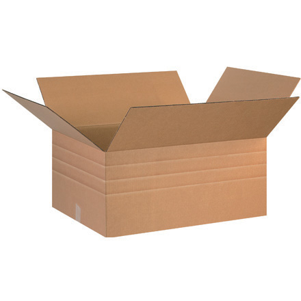 MD262012 26 in. x 20 in. x 12 in. Multi-Depth Corrugated Boxes- 10