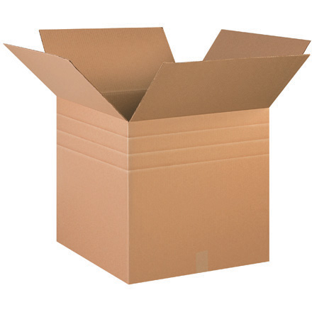 MD202020 20 in. x 20 in. x 20 in. Multi-Depth Corrugated Boxes- 10