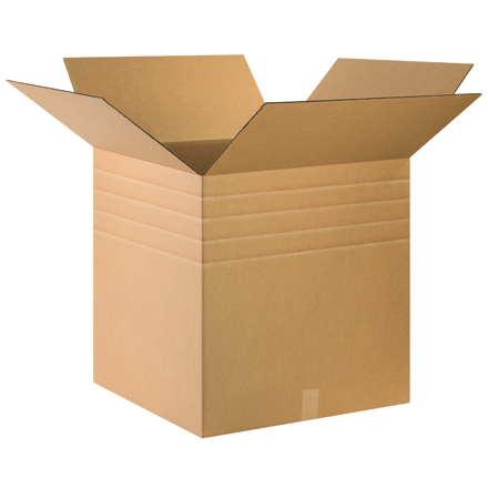 MD242424 24 in. x 24 in. x 24 in. Multi-Depth Corrugated Boxes- 10