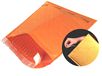 B856SSTT25PK 8 .50 in. x 14 in.- 3 Kraft S-S Bubble Mailers with Tear Strip- 25 Pack