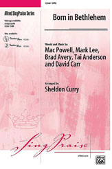 Alfred 0032260 Born in Bethlehem  Music Book