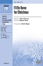 Alfred 0033191 I ll Be Home for Christmas  Music Book