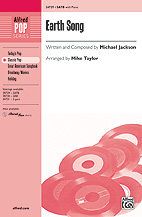 Alfred 0034729 Earth Song  Music Book