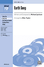 Alfred 0034730 Earth Song  Music Book