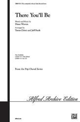 Alfred 00CHM01118 There You ll Be from Pearl Harbor  Music Book