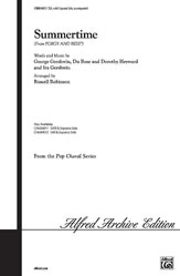 Alfred 00CHM04013 Summertime from Porgy and Bess  Music Book