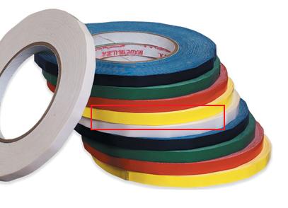 T962024y .37 In. X 180 Yards Yellow Bag Tape