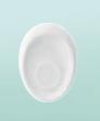 Kahla K-363502-90036 Tao White Hard Porcelain Saucer 13-0 Cm