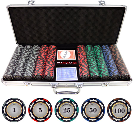 13.5g 500 Piece Z-pro Clay Poker Chips