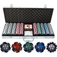 13.5g 500pc Pro Poker Clay Poker Set