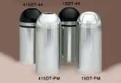 Witt Industries 15DT-44 Dome top- chrome/black- with galv. Liner Witt Industries 15DT-44 Dome top- chrome/black- with galv. Liner