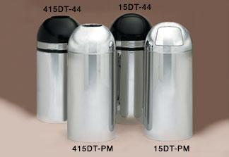 Witt Industries 415DT-PM Open top- chrome- with galv. liner Witt Industries 415DT-PM Open top- chrome- with galv. liner
