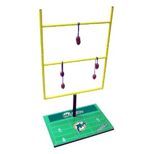 Wild Sales FBTND116 Miami Dolphins Football Bolos Toss II