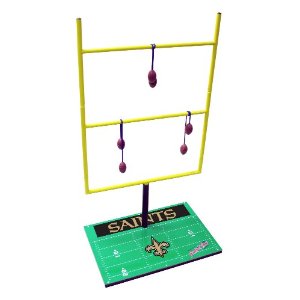 Wild Sales FBTND119 New Orleans Saints Football Bolos Toss II