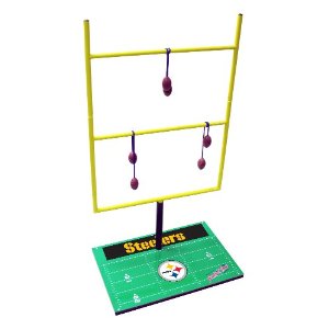 Wild Sales FBTND124 Pittsburgh Steelers Football Bolos Toss II