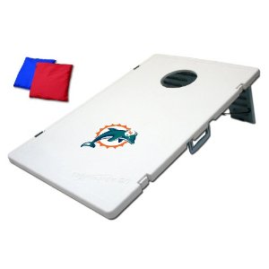 Wild Sales 20TTN116 Miami Dolphins 2.0 Tailgate Toss