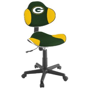Wild Sales SC02111 Green Bay Packers Task Chair