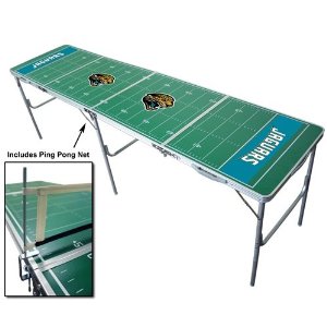 Wild Sales TPND114 Jacksonville Jaguars Tailgate Table with Net