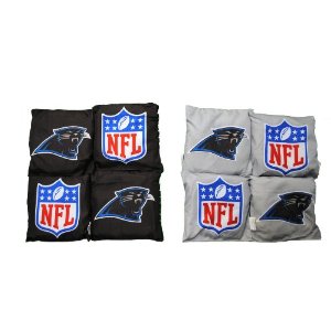 Wild Sales BBNFL104 Carolina Panthers Tailgate Toss Bean Bag