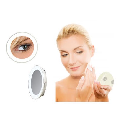 Led Lighted Spot Makeup Mirror 15x