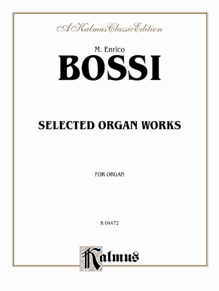 Alfred 00K04472 Selected Organ Works  Music Book