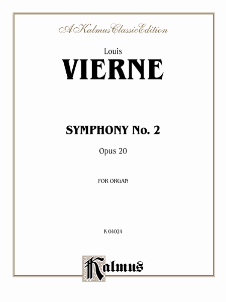 Alfred 00K04024 Symphony No. 2 Op. 20  Music Book