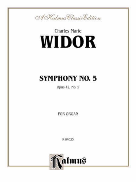 Alfred 00K04033 Symphony V in F Op. 42  Music Book