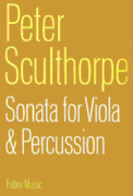 Alfred 120571505546 Sonata for Viola and Percussion  Music Book