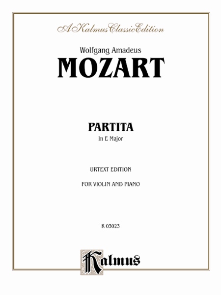 UPC 654979000273 product image for 00-K03023 Partita III - Music Book | upcitemdb.com