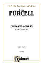 Alfred 00K06384 Dido and Aeneas  Music Book