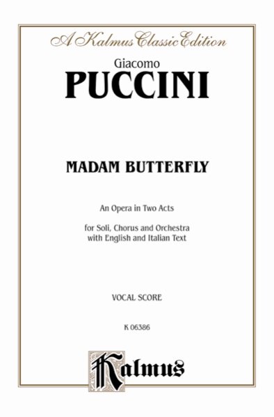 Alfred 00K06386 Madame Butterfly  Music Book