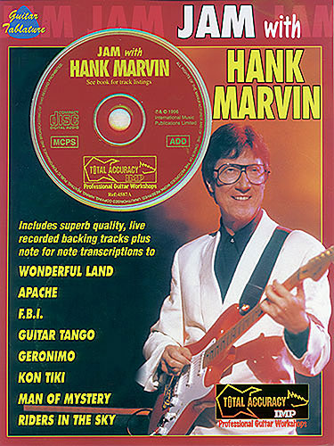 Alfred 120571527329 backcovers Jam With Hank Marvin  Music Book