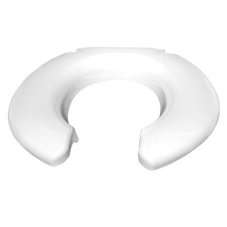 Jones Stephen 2445263-4w Big John White Seat Open Front W-o -cover For Round Front Or Elongated Toilet Bowls.