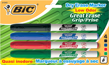 Bicgdep41ast Bic Great Erase Dry Erase Fine