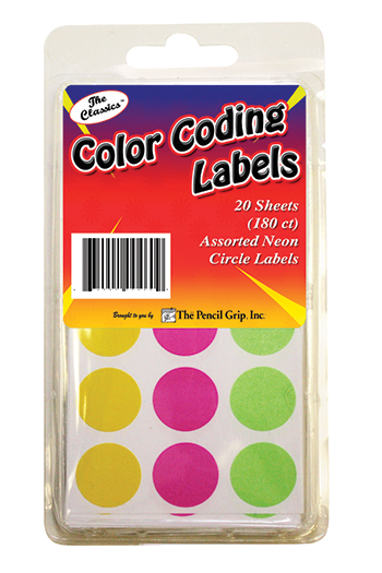 Tpg460 Neon Circle Labels