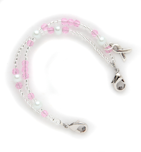 Fashion Alert B81 Breast Cancer Awareness Grace Medical ID Bracelet