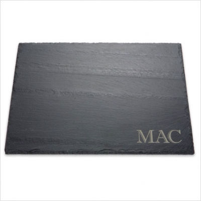 Jk Adams VSR2412M Slate Cheese Tray  Monogram