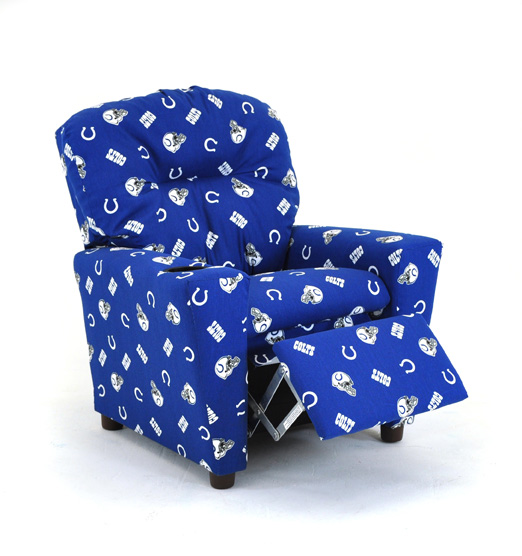 Kidz World 13001COLTS Indianapolis Colts Kidapos;s Recliner
