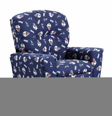 Kidz World 13001NEP New England Patriots Kidapos;s Recliner