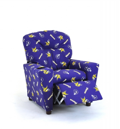 Kidz World 13001VIK Minnesota Vikings Kidapos;s Recliner
