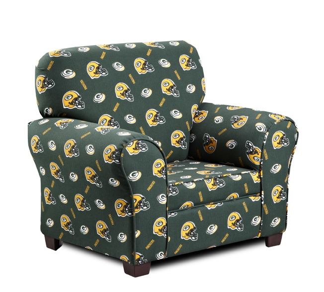 Kidz World 19501GBP Green Bay Packers Club Chair