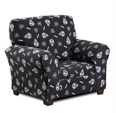 Kidz World 19501RAIDERS Oakland Raiders Club Chair