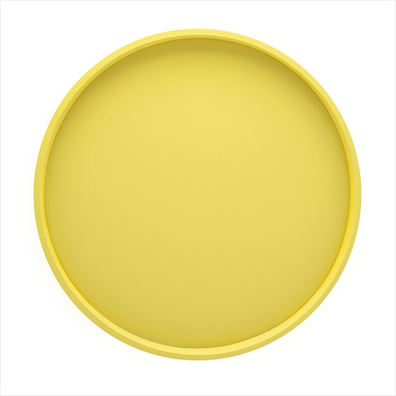 Kraftware 13930 B.c. Lemon 14 Inch Round Serving Tray