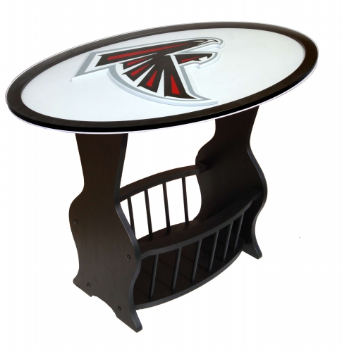 Fan Creations N0537ATL Atlanta Falcons Logo End Table